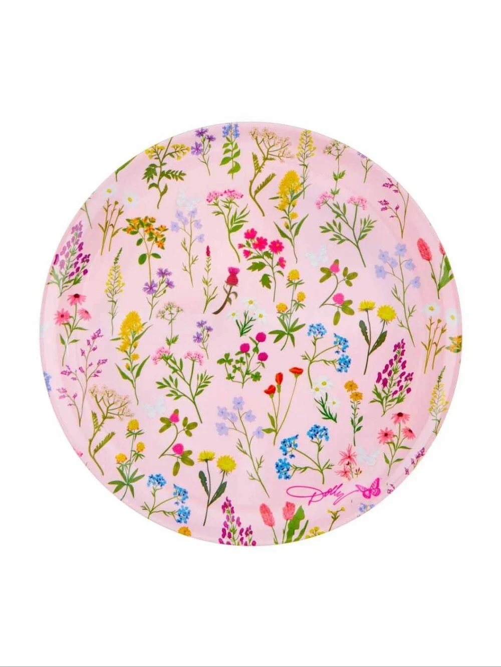 Dolly Parton Set Of 4 10in.Melamine Dinner Plates/Serving Bowl & Kitchen Towel